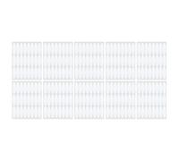 Lot de 10 bandes adhésives invisibles pour paupières en forme d'olive pour maquillage des yeux