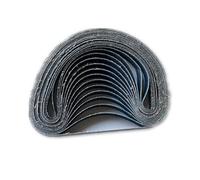 Lot de 10 bandes de ponçage en oxyde de zirconium 20 mm x 520 mm Accessoires de ponceuse à ceinture à air parfaits pour le polissage et la finition