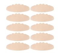 Lot de 10 bandes de protection contre la transpiration et l'humidité du chapeau - Tissu élastique + matériau non tissé - Feuille de confort absorbante - Pour casque de voyage et randonnée B