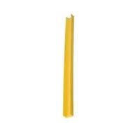 Lot de 10 bandes de recouvrement de fente grises/bleues/vertes, longueur 1000mm, joint plat extrudé en plastique dur(Yellow,6mm)
