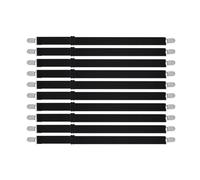 Lot de 10 bandes élastiques réglables de rechange pour draps de lit