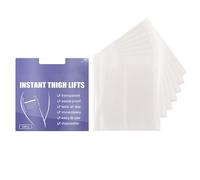 Lot de 10 bandes invisibles pour cuisse - Bandes de raffermissement instantanées - Pour le ventre et les cuisses - Ruban adhésif doux pour la peau pour vêtements, événements et vie quotidienne