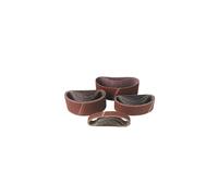 Lot de 10 bandes toile pour machine portative 30 x 533 mm Gr. 40 pour bois et m?tal - 30.533.040 - Leman