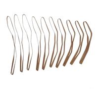 Lot de 10 bandes transporteuses en polyéthylène PTFE pour thermoscellants FR-900 FR-770 FR-810 FR-980 FR-1000 FRD-1120 - Température stable de -60 °C à +280 °C (750 mm x 15 mm x 0,2 mm)