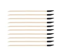 Lot de 10 barres abrasives double face pour une utilisation sûre - Bâtonnets de polissage écrits - Modèle en plastique - Pour tampons à ongles