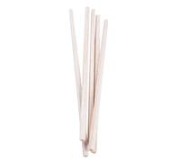 Lot de 10 barres carrées en bois de balsa 5 x 5 x 250 mm