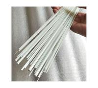 Lot De 10 Barres En Fibre De Verre Blanches, 1000mm De Long (épaisseur: 0,8 À 13mm), Poteaux En Fibre De Verre Massifs For Bricolage, Moustiquaire, Abri De Jardin(12.5x1000mm)