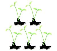 Lot de 10 barrettes à cheveux pour femme et fille - Imitation plante - Jolies barrettes à cheveux - Décorations de coiffe