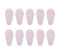 Lot de 10 barrettes à cheveux rembourrées avec oreilles en peluche faites à la main pour queue de cheval