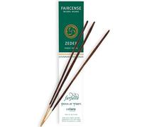 Lot de 10 bâtonnets d'encens Tibet - Ingrédients naturels - Roulés à la main - Farfalla Faircense - Bâtonnets de fumée indien avec tige en bambou (cèdre)