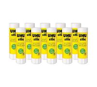 Lot De 10 Bâtons De Colle Blanche Uhu 8,2g