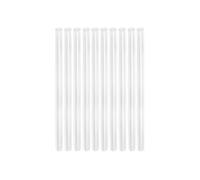 Lot de 10 Bâtons de Colle Thermofusible 7x180mm Format Stick Blanc