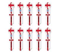 Lot de 10 bâtons gonflables de tonnerre d'Angleterre pour la coupe du monde 2026 et les matchs de football d'Angleterre à domicile, pub, stade