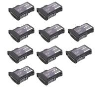 Lot de 10 batteries de rechange 3,6 V 6600 mAh / 23,76 WhBT-000370 BTRY-MC93-STN-01 BTRY-MC93-NI-10 BTRY-MC93-FZ-10 pour lecteur de codes-barres Zebra MC93 MC9300