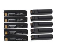 Lot de 10 batteries de rechange 3,7 V 2400 mAh/8,88 Wh 50148009-001 BAT-SCN05 pour Granit XP 1990iSR Xenon 1902GHD Xenon 1952 Xenon XP 1902GHD Xenon XP 1902GHD Xenon XP 195. 2 scanners de codes-barres