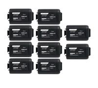 Lot de 10 batteries de rechange 7,4 V 1400 mAh/10,36 Wh 100003231 pour 9700 9700-BTEC 9700-BTEC-1 9700LP0003Q12E 9700LPWGC3N11E 9700LPWGC3Q11E Scanner de codes-barres