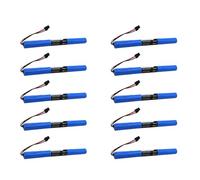 Lot de 10 batteries rechargeables 160000-0000, 163176-0001, OVT31OL1R00 compatible avec Hon'eywe'll Thor VM1, Thor VM2, VM2W02, CV41, VM1376 Li-ion 3400 mAh/10,8 V