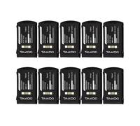 Lot de 10 batteries rechargeables 82-000012-01, BTRY-MC32-01-01, BTRY-MC32-52MA-10, BTRY-MC33-52MA-01, compatible avec Mo'tor'ola MC3200, MC32N0, MC32N0-S Li-ion 5200 mAh/3,7 V