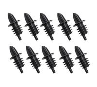 Lot de 10 becs verseurs à vin - Bouchons de liqueur, bec verseur anti-goutte, aérateur de vin | Fonction de contrôle précis du flux, matériau durable pour restaurant, bar, usage domestique