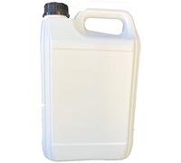 Lot de 10 Bidons de conditionnement blanc opaque PET - 5 litres