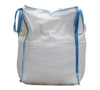 Lot de 10 BIG BAG 1000L GRAVASAC - Blanc - Qualité BTP