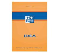 Lot de 10 Bloc IDEA format 7,4 x 10,5 cm 80 grammes réglure 5x5 301201