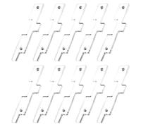 Lot de 10 blocs de configuration de table en acrylique pour le travail du bois, fraisage, jauges pour machine de gravure, sciage de table, sans assemblage, ensemble d'accessoires de routeur
