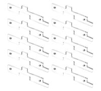 Lot de 10 blocs de configuration de table en acrylique pour le travail du bois, fraisage, jauges pour machine de gravure, sciage de table, mesure acrylique