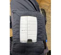 Lot de 10 blocs de pantalon pour les services d'urgence avec schéma ABCDE - Blocs compacts au format A6 | Structure claire pour une documentation rapide | Paquet de 10 blocs | Idéal pour les