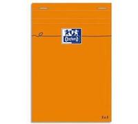 Lot de 10 Blocs IDEA format 11 x 17 cm, perforé, réglure arrêtée, 80 g, quadrillé 5x5 G