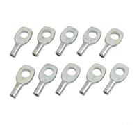 Lot de 10 bloqueurs de câble en métal de 5 mm 6 mm pour système de poulie, extrémité sphérique, connecteur de poids pour salle de sport à domicile (6 mm)