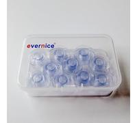 Lot de 10 bobines avec boîte pour Husqvarna Viking Prisma 990S, 990, 980, 960, 950S, 950, 945, 940