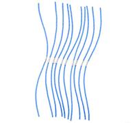 Lot de 10 bobines de fil de rechange en nylon extra résistant pour débroussailleuse ART 30 Combitrim F016800182 - 2,4 mm x 30 cm