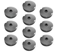Lot de 10 bobines de fil de rechange pour débroussailleuse Parkside PRT 550 A1- LIDL IAN 311404, PRT 550 A2, PRT 550 A3, PRT 550 A5, PRTA 20-Li B2, PRTA 20-Li B2, PRTA 20-Li C3