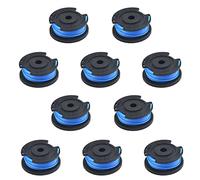 Lot de 10 bobines de fil de rechange pour tondeuse à gazon pour Karcher LTR 18-30 (14443120)