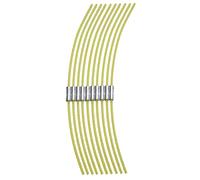 Lot de 10 bobines de fil solide pour débroussailleuse pour Bosch F016800174 ART 23 Combi*Trim 23 cm