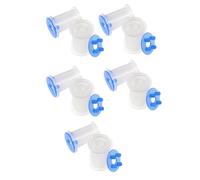 Lot de 10 bobines de fil standard pour pêche en plein air avec capuchon 3 x 2,6 cm 3 x 2,6 cm