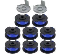 Lot de 10 bobines de rechange pour coupe-bordures Ryobi 18 V, 24 V et 40 V sans fil Alimentation automatique sans fil (8 bobin[449]