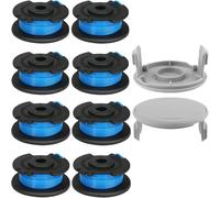 Lot de 10 bobines de rechange RAC124 5132002433-Diamètre : 1,65 mm-Longueur : 3,3 m-Pour batterie Ryobi 18 V ONE+ et coupe-bordure hybride olt1832,OLT1825,RLT1830Li,RY18LTX33A-0 -
