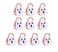 Lot de 10 boîtes à bonbons en papier pour Halloween, accessoire de ménage pour enfants, filles, décoration de fête d'anniversaire, bonbons pour anniversaire