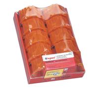 LEGRAND - Boîte Encastrement Batibox Multimatériaux - Rigidité Renforcée - Pour Plâtre, Contreplaqué, Tôle, Brique - Profondeur 40 mm - Diamètre de Perçage 67 mm - 1 Poste - Lot de 10