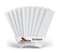 Lot de 10 boîtes à fusibles - Cache aveugle pour boîte de distribution avec 12 modules - Convient pour Hager, F-Tronic, Hensel - Couvercle de boîte à fusibles universel (blanc)