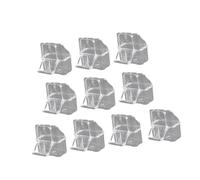 Lot de 10 boîtes d'alimentation pour oiseaux avec installation facile et protection contre les déversements pour une surveillance facile