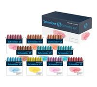 Lot De 10 Boîtes De Cartouches D'encre Pour Stylo Plume - Couleurs Pastel - Schneider