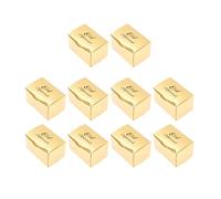 Lot de 10 boîtes de présentation pour l'Aïd - Parfait pour stocker des friandises et des cadeaux - Boîtes cadeaux élégantes