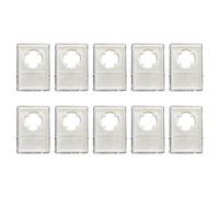 Lot de 10 boîtes de rangement transparentes avec tiroir coulissant pour pièces de collection