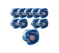- Lot de 10 boîtes encastrement No Air Multimat 67x 50mm - Bleu