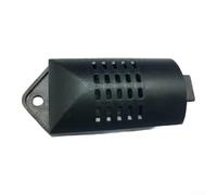 Lot de 10 boîtiers de capteur de température et d'humidité en plastique avec trou de vis pour montage stable du capteur (noir)