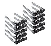 Lot de 10 boîtiers de disque dur 2,5" T440 T640 R430 T430 R630 T630 R730xd R830 R930 T620 R720 R820 - Compatible avec serveurs Dell PowerEdge