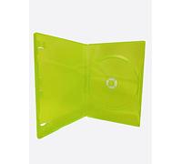 Lot de 10 boîtiers de rechange pour disque de jeu Xbox 360 - Taille standard de 14 mm avec manchon extérieur transparent - Peut contenir 1 disque de jeu - Remplacement exact pour boîtes de jeu Xbox